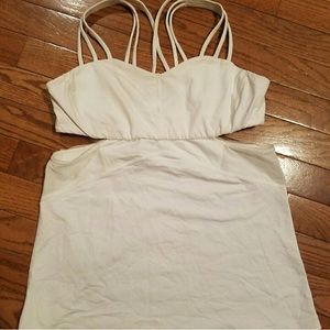 *reserved* white lulu tank